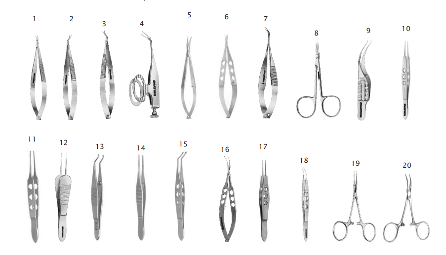 Extracapsular Cataract Extraction Set (Ec Ce)